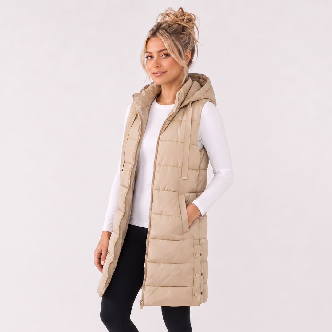 NOÉLLA Loftline Long Vest