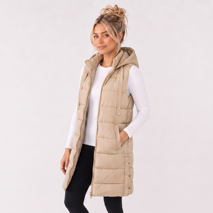 NOÉLLA Loftline Long Vest