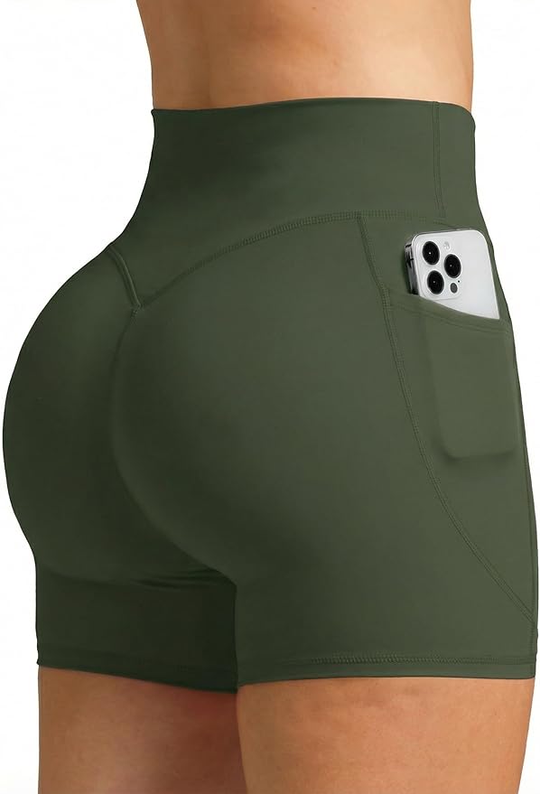 NOÉLLA Contour Shorts With Pockets
