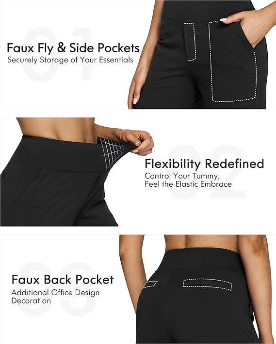 NOÉLLA Business Casual Yoga Pants