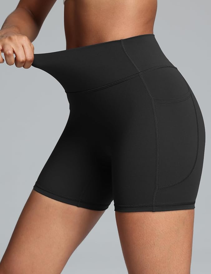 NOÉLLA Contour Shorts With Pockets