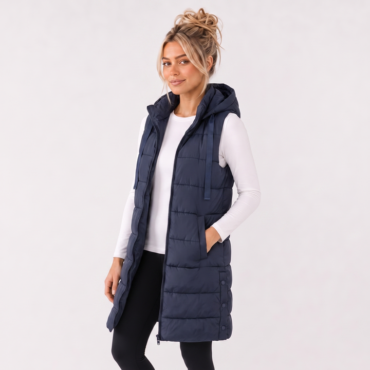 NOÉLLA Loftline Long Vest