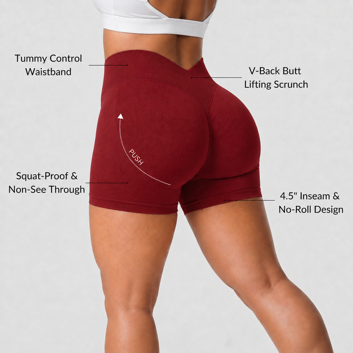 NOÉLLA V-Back Contour Shorts