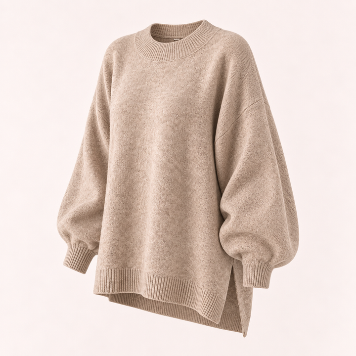 NOÉLLA Split Hem Sweater