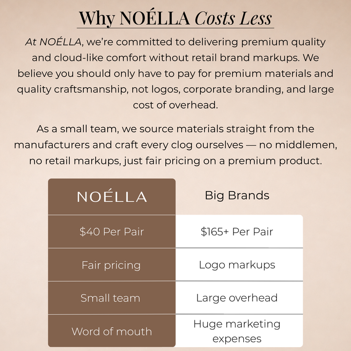 NOÉLLA Genuine Suede Strap-Back Clogs