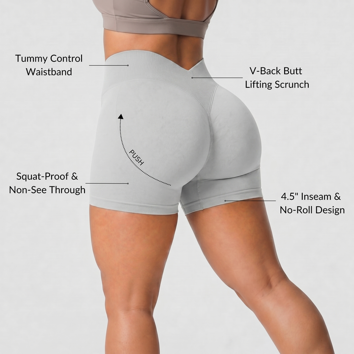 NOÉLLA V-Back Contour Shorts