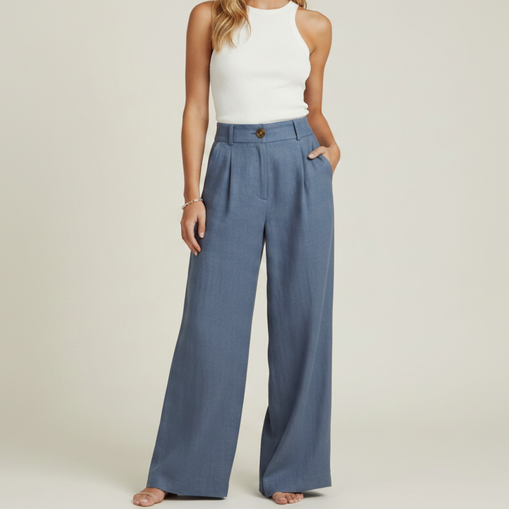 NOÉLLA Drift Linen Pant