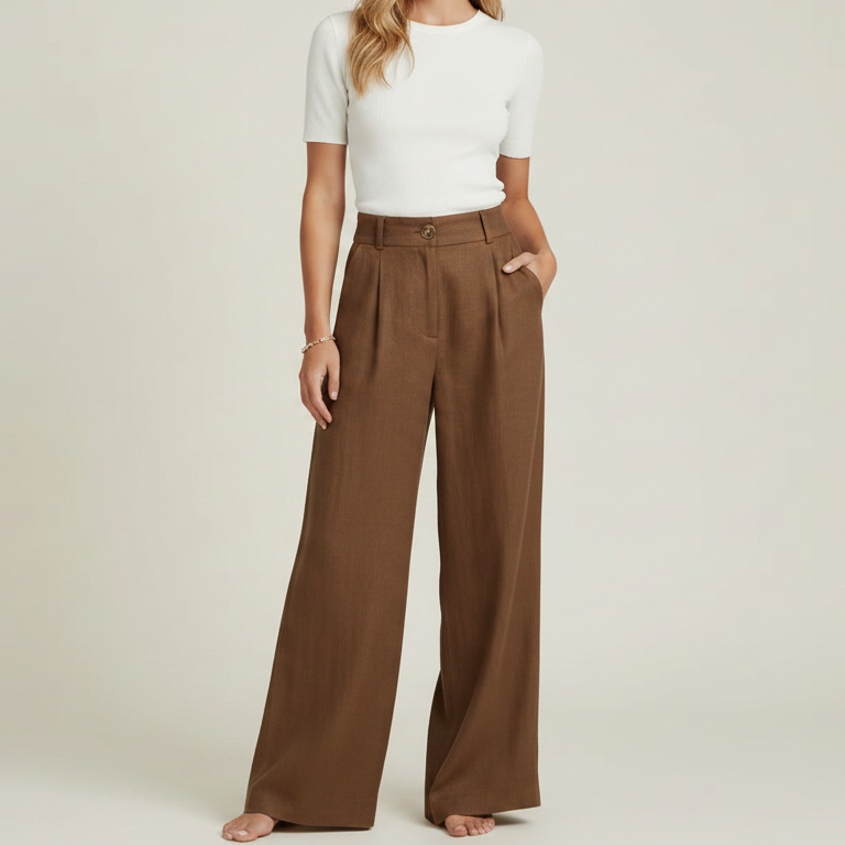 NOÉLLA Drift Linen Pant