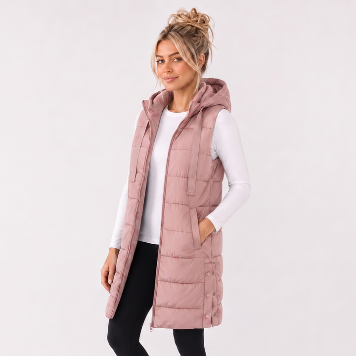 NOÉLLA Loftline Long Vest