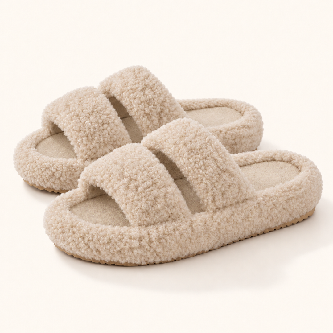 NOÉLLA Memory Foam Slippers With Arch Support