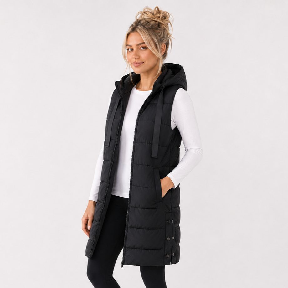 NOÉLLA Loftline Long Vest