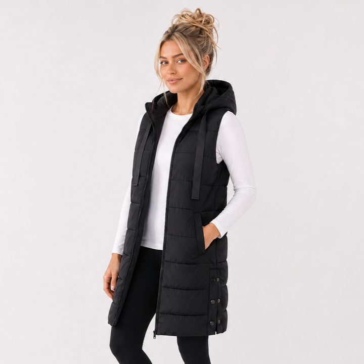 NOÉLLA Loftline Long Vest