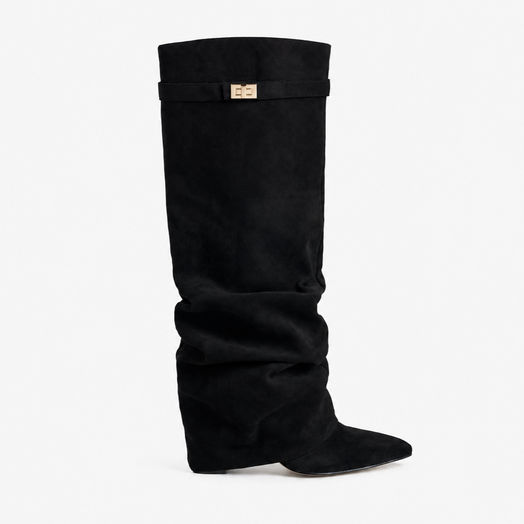 NOÉLLA Slouchy Knee High Boots