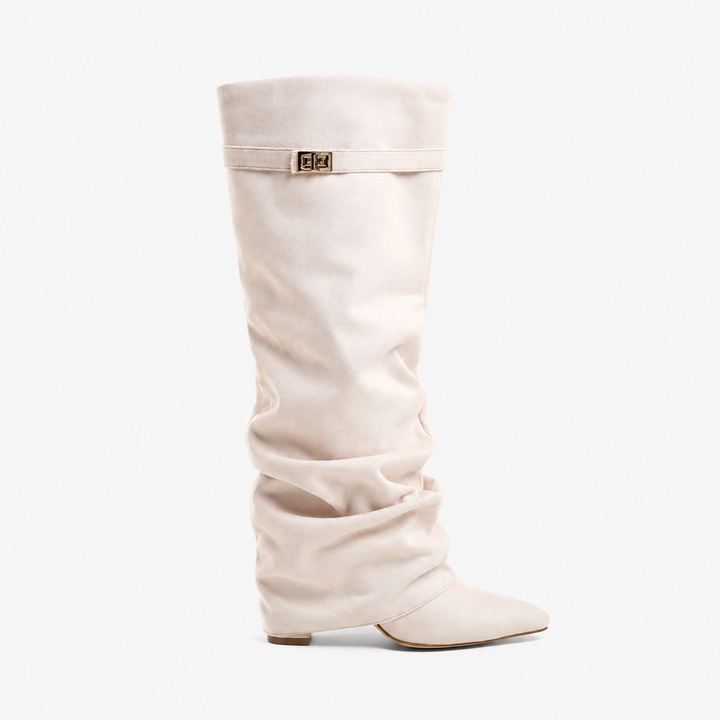 NOÉLLA Slouchy Knee High Boots