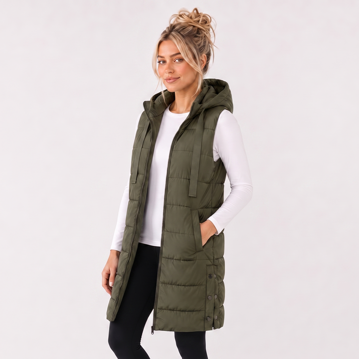 NOÉLLA Loftline Long Vest