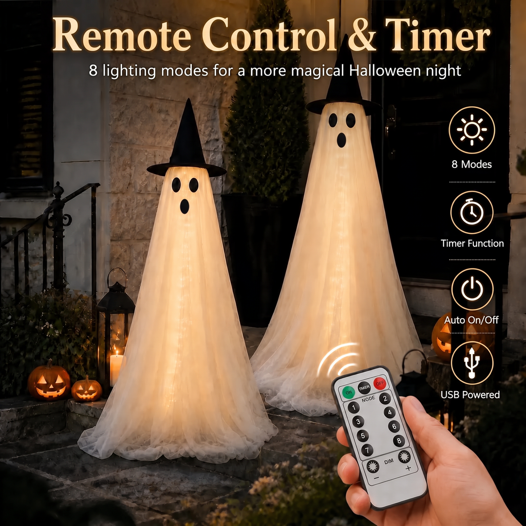 LED Halloween Ghost Decorations