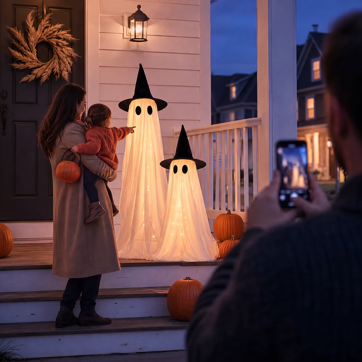 LED Halloween Ghost Decorations