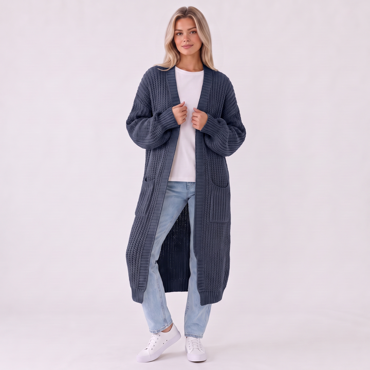 NOÉLLA Soft Knit Long Cardigan