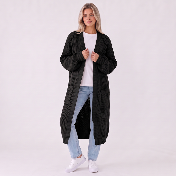 NOÉLLA Soft Knit Long Cardigan