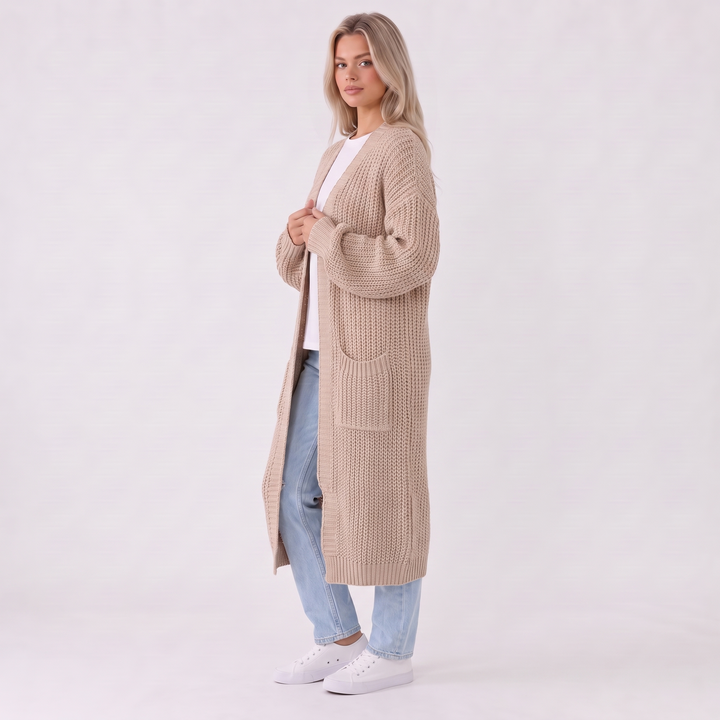 NOÉLLA Soft Knit Long Cardigan