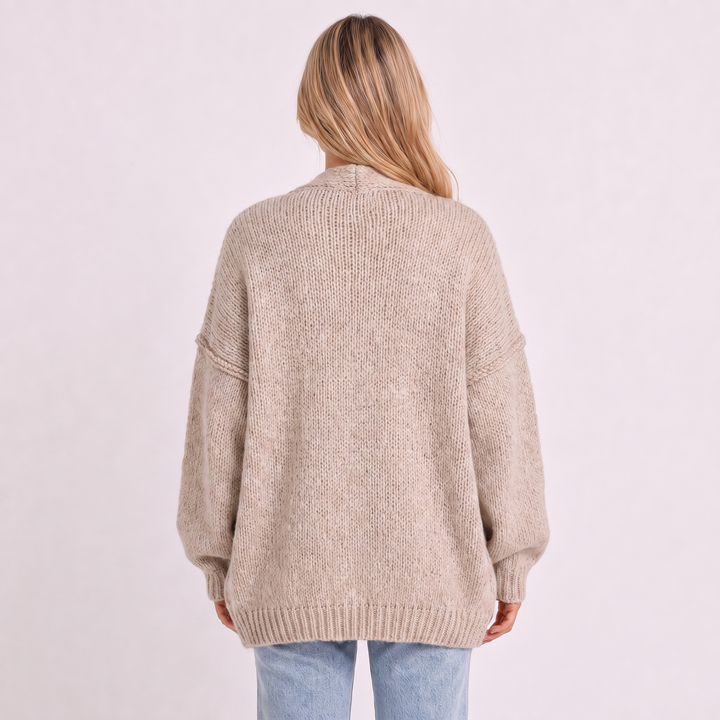NOÉLLA Oversized Knit Cardigan - NOÉLLA