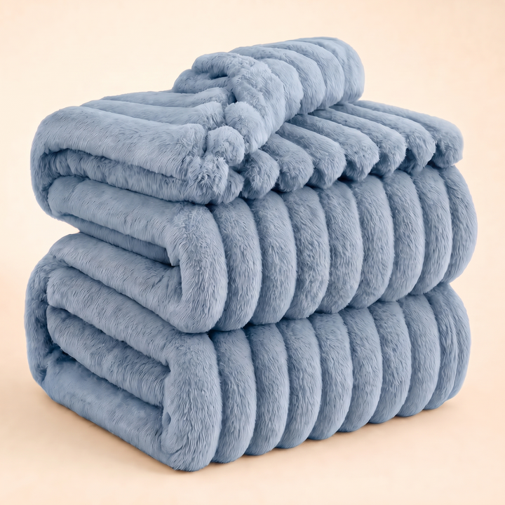 NOÉLLA Dreamland Blanket in Light Blue - NOÉLLA