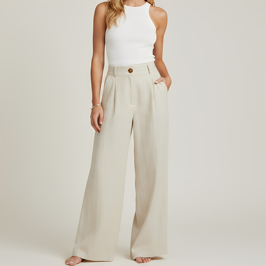 NOÉLLA Drift Linen Pant