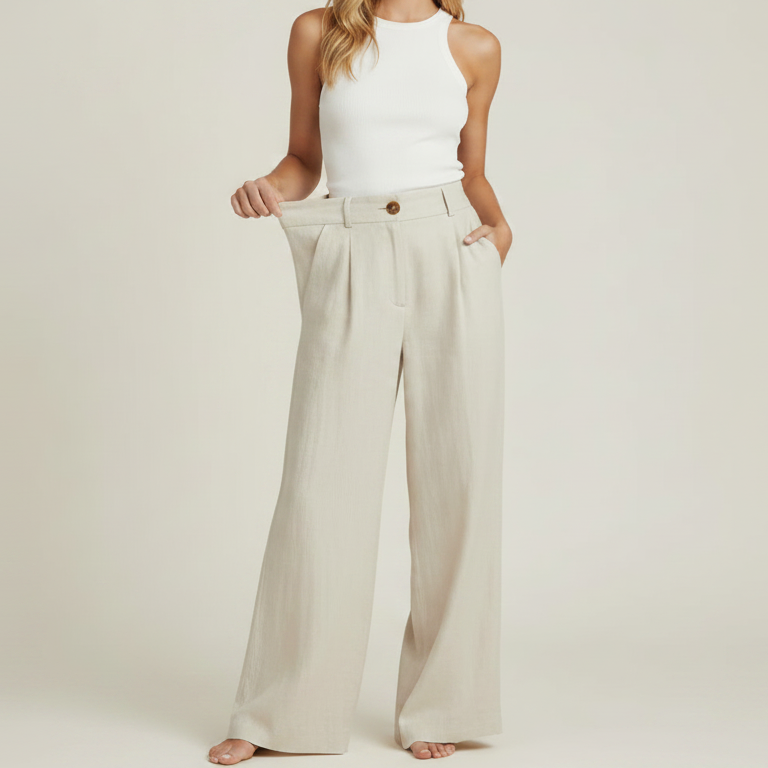 NOÉLLA Drift Linen Pant