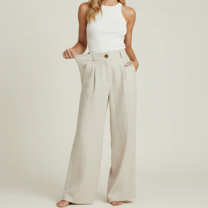 NOÉLLA Drift Linen Pant