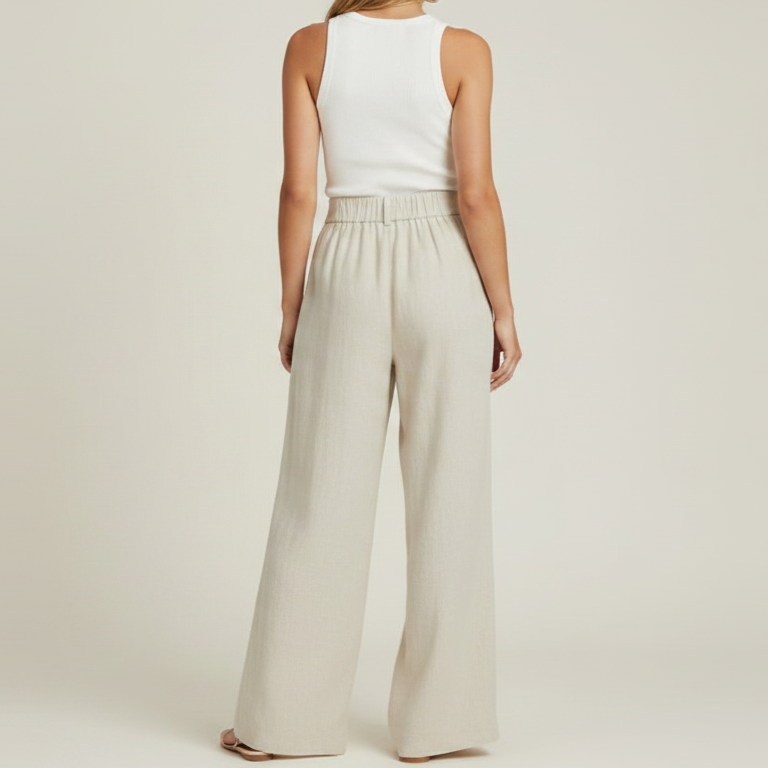 NOÉLLA Drift Linen Pant