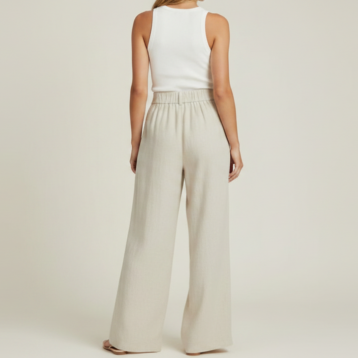 NOÉLLA Drift Linen Pant