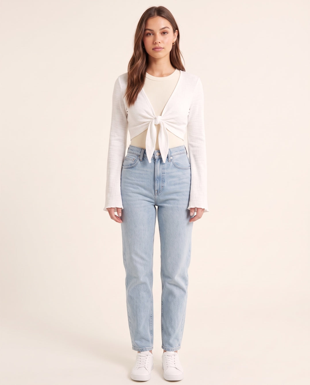 Gauze Knit Cardigan