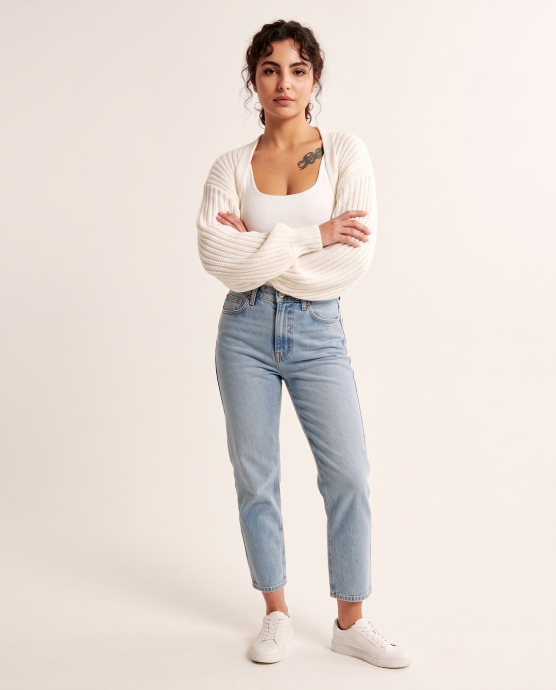 Cropped Shrug Cardigan