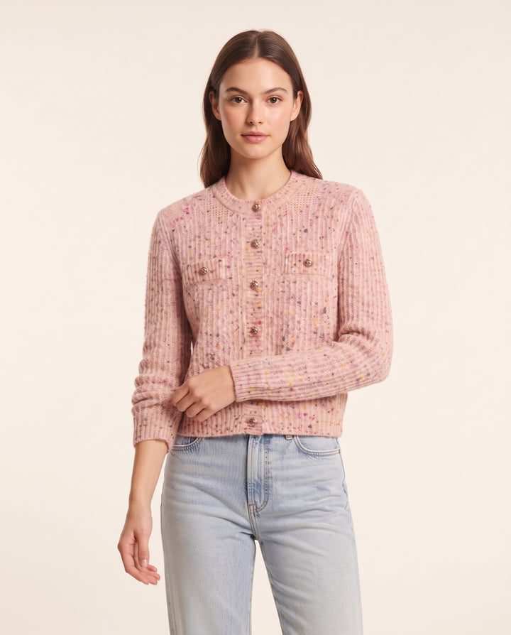 Round-Neck Cardigan