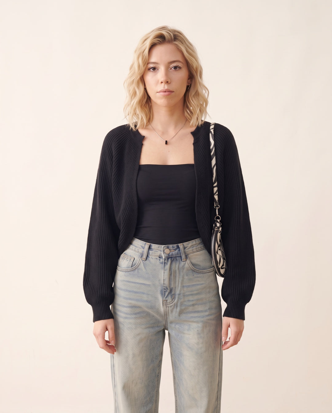 Cropped Bolero Cardigan