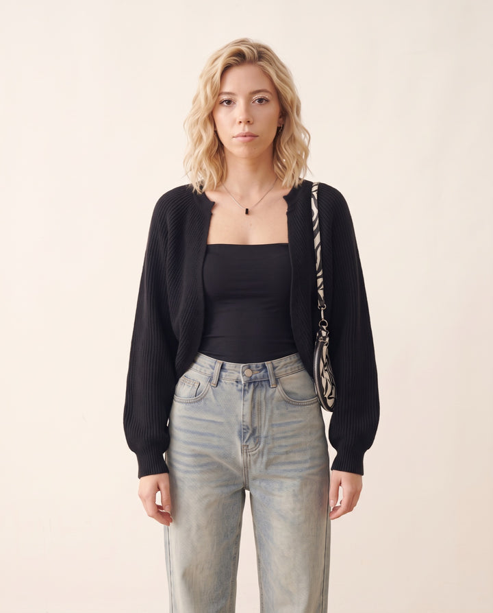 Cropped Bolero Cardigan