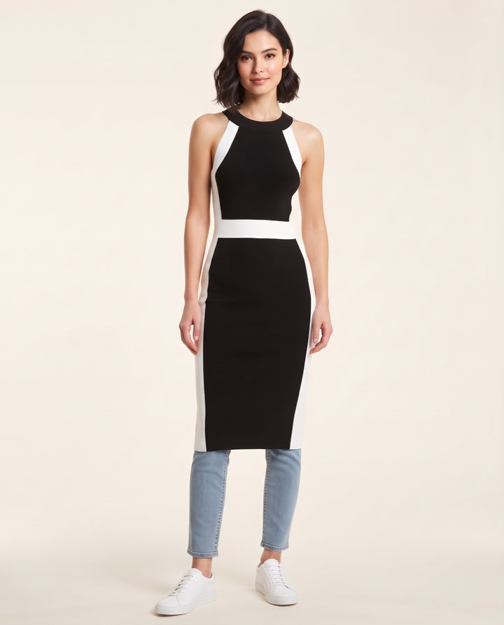 Sleeveless Knit Dress