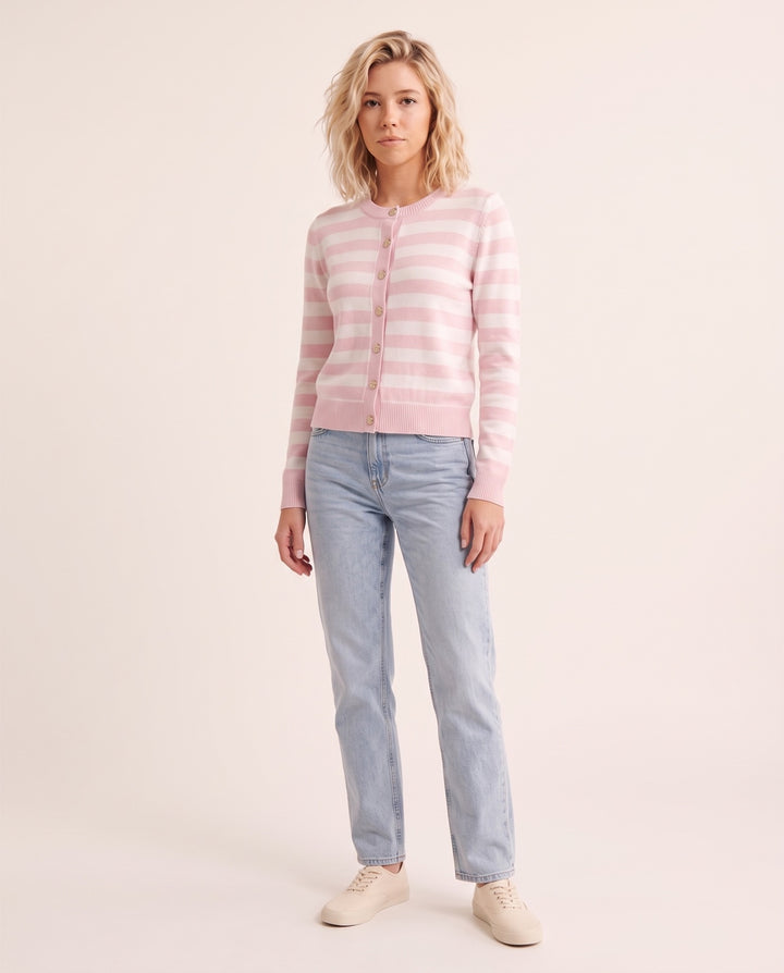 Button-Front Cardigan