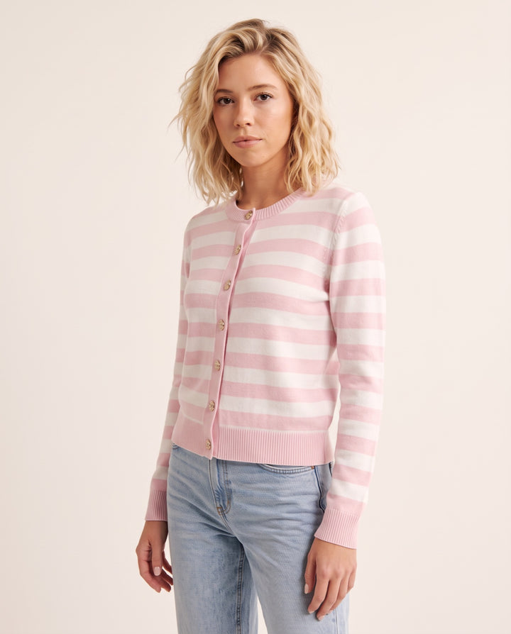 Button-Front Cardigan