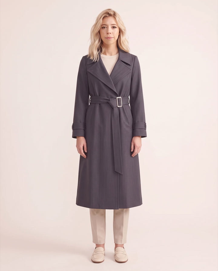 Classic Belted Trench
