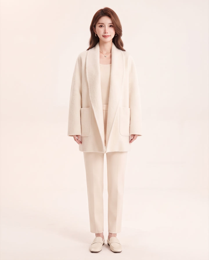 Reversible Wool Coat