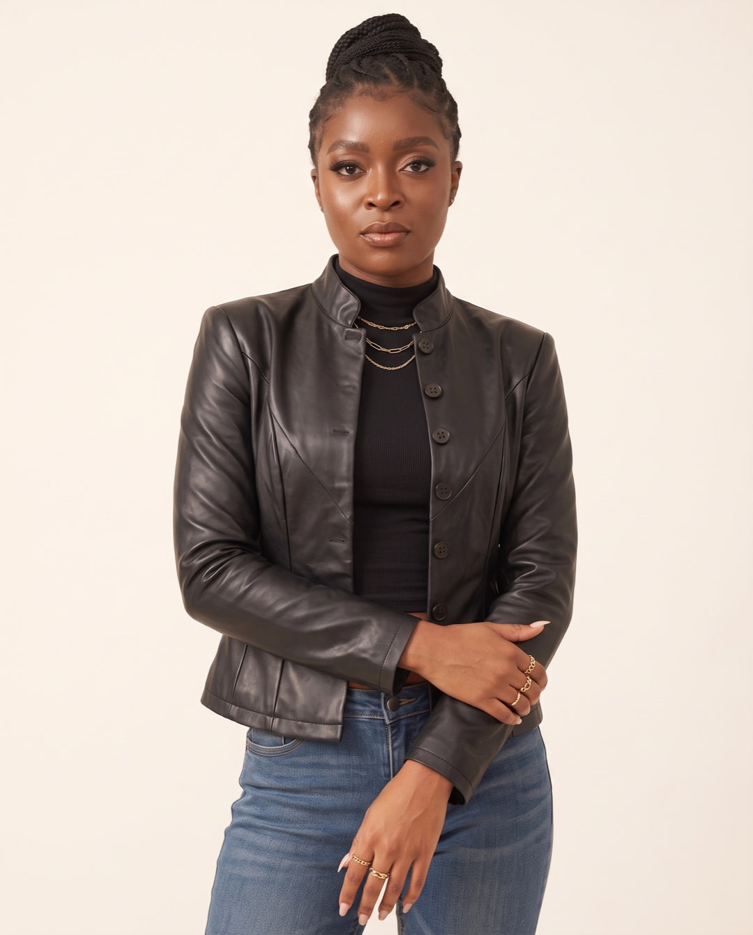Cropped Vintage Coat