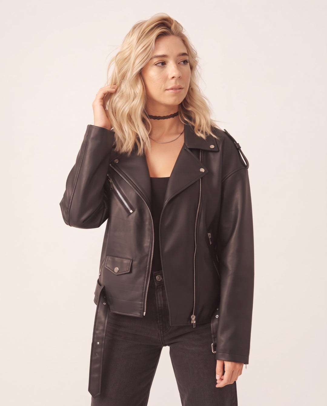 Boyfriend Biker Jacket