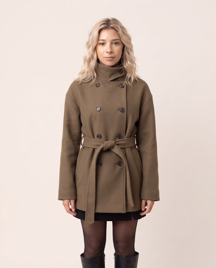 Belted Wool Coat