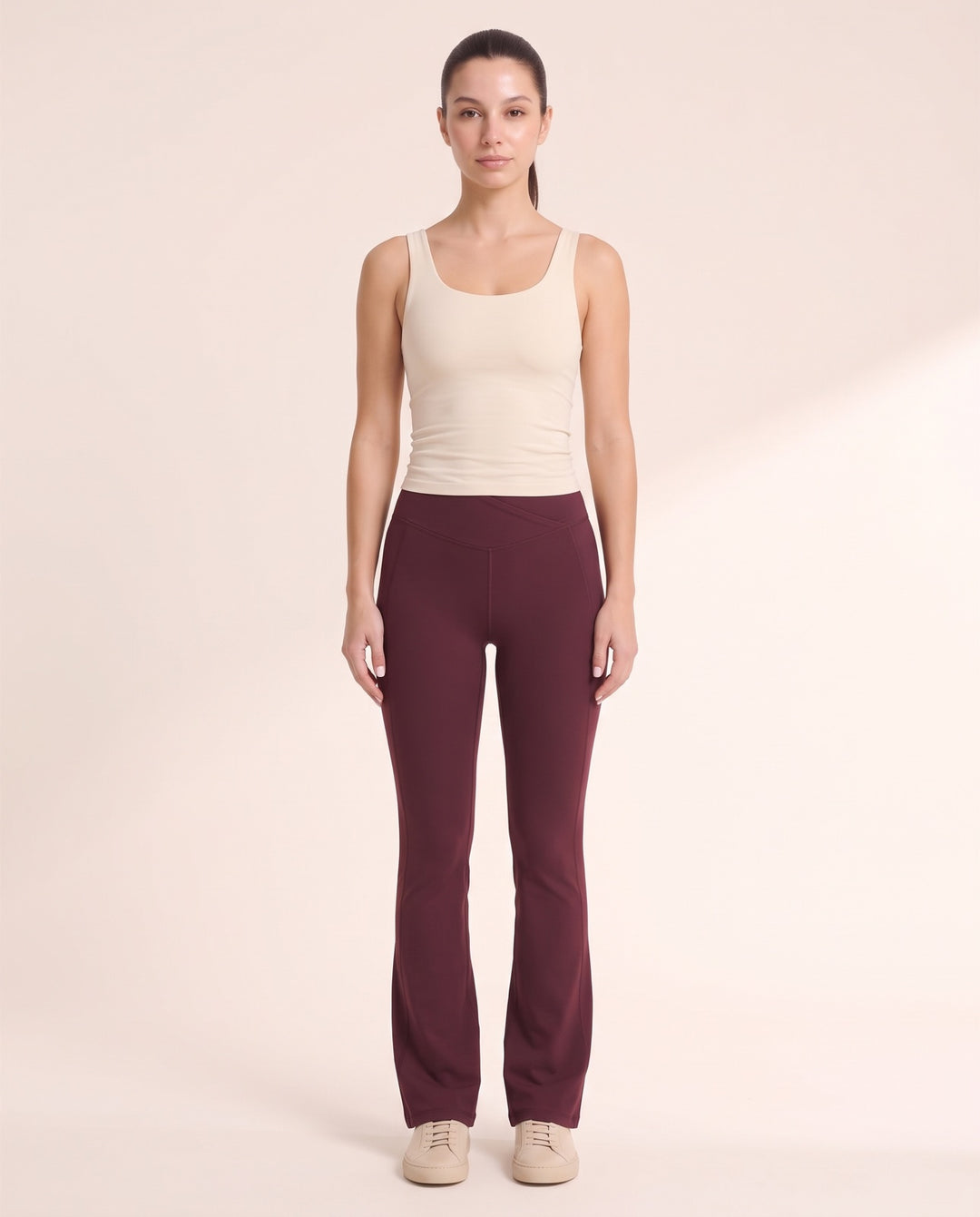 Crossover Flare Leggings