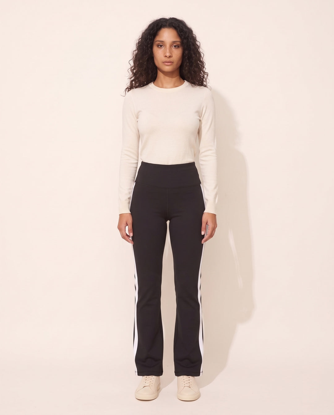 High-Waist Flared Leggings