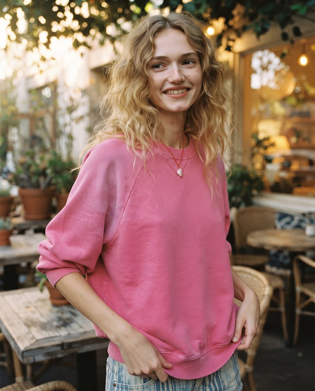 Round-Neck Pullover