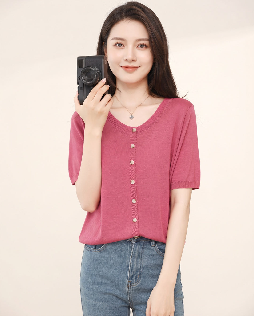 Reversible Knit Cardigan