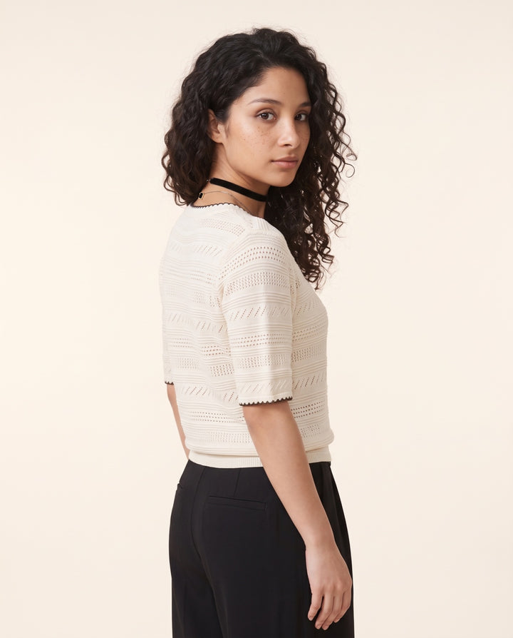 Open-Knit Top