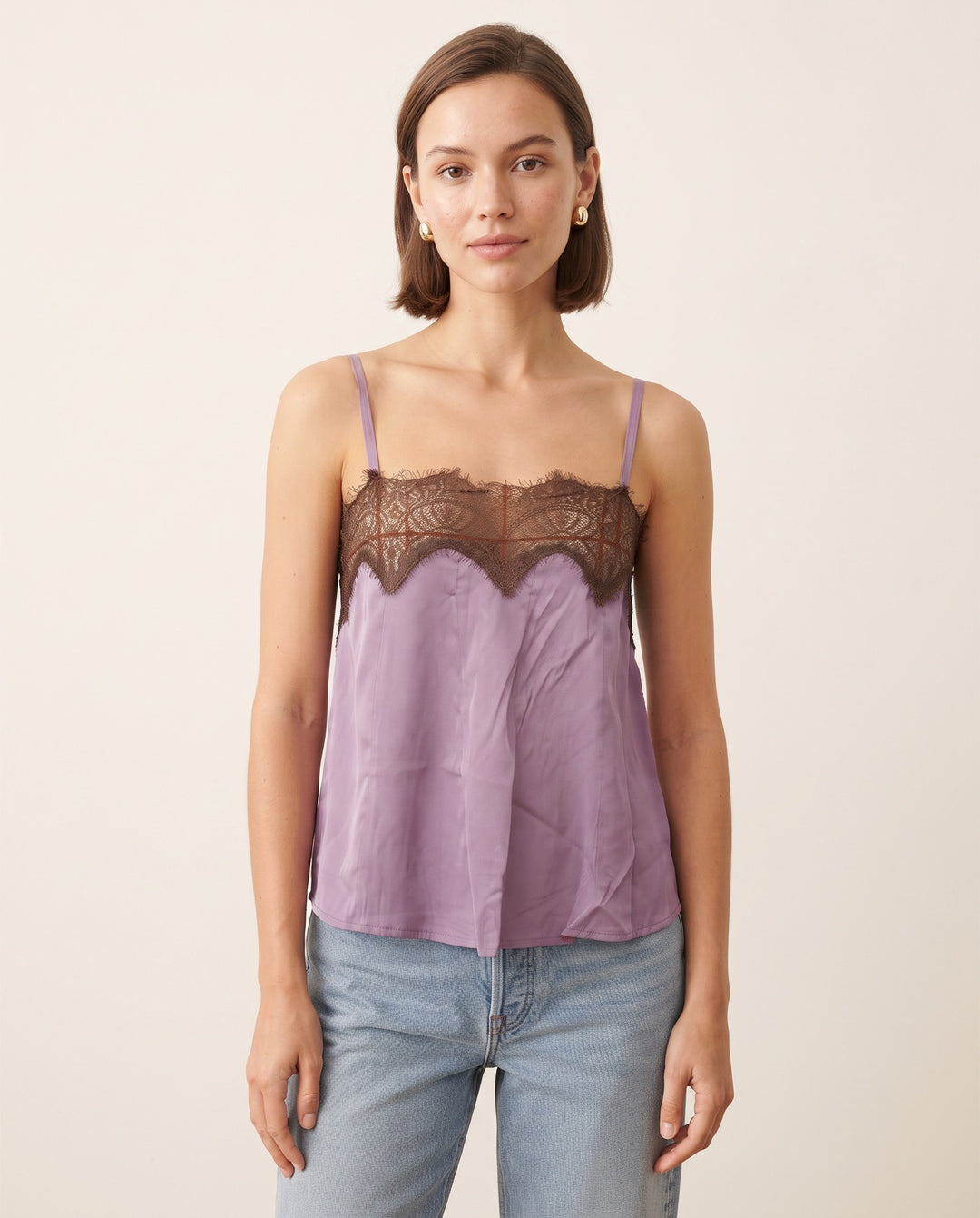 Lace-Trim Camisole